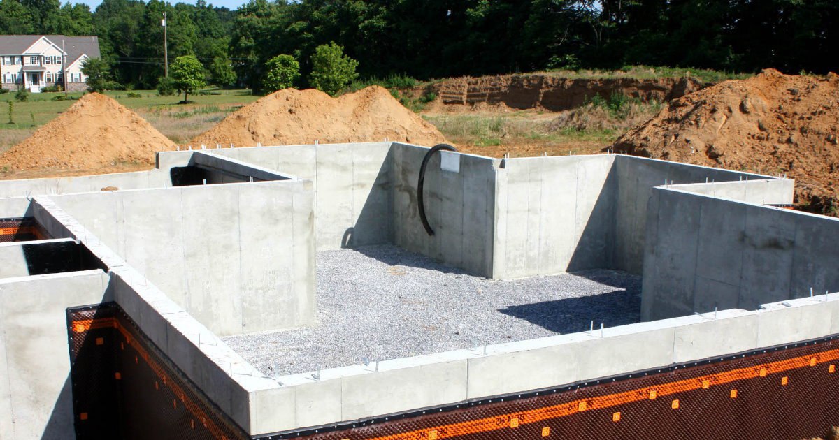 Заказать фундамент с подвалом Сибай. Заказать под ключ цена от 3665 руб/м3