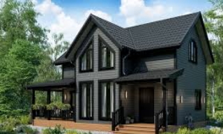 Проекты каркасных домов с террасой от 3665 рублей | Строй-Сба